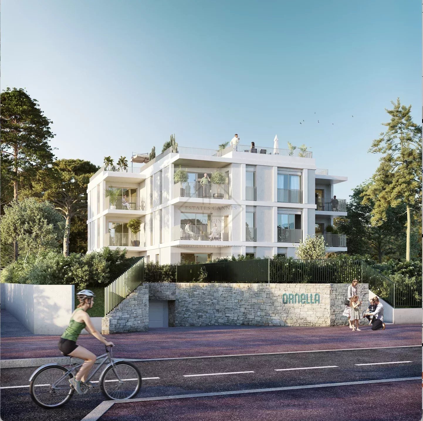 3P neuf dernier etage - proche plage à Juan-les-Pins !