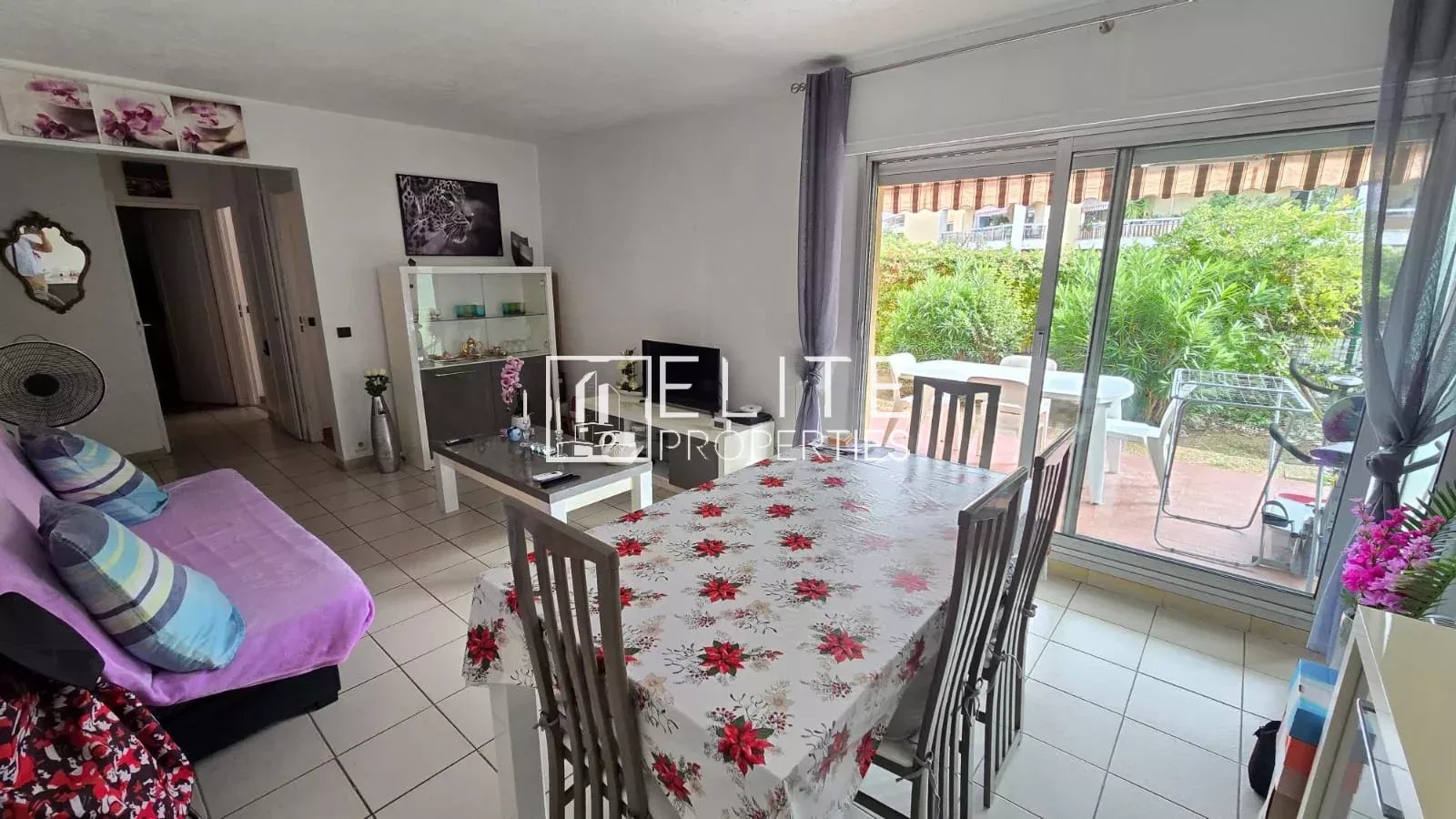 APPARTEMENT 2 PIÈCES 48 m² + TERRASSE & JARDIN – ANTIBES