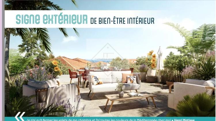 3P neuf dernier etage - proche plage à Juan-les-Pins !